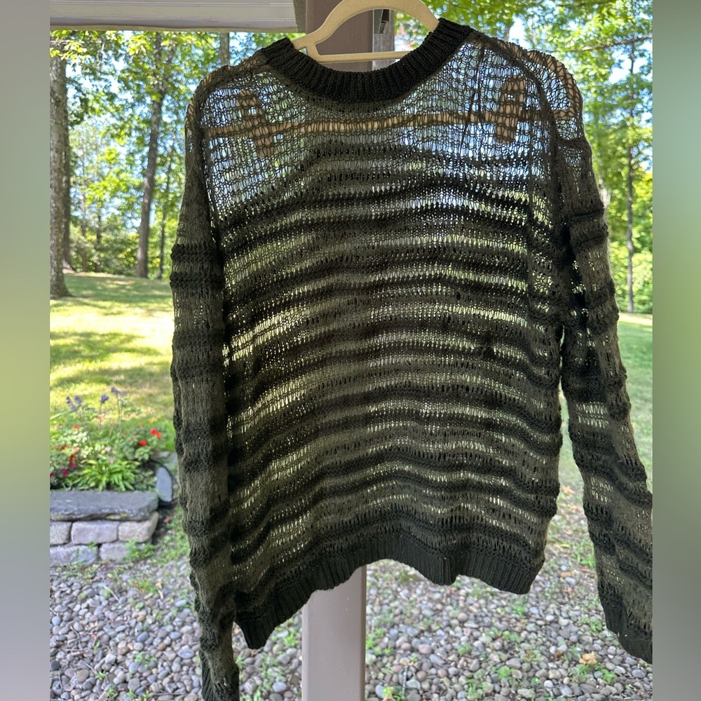 Zara Dark Green Knit Top